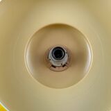 60s 70s ceiling lamp hanging lamp plastic chrome metal space age design