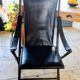 Chaise pliante de campagne vintage