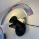 Pair of Post-Modern Murano Wall Sconces By Zonca, 1980s