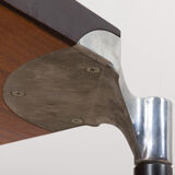 Ico Luisa Parisi for MIM Roma Urio desk dining table in rosewood, Italy, 1950s