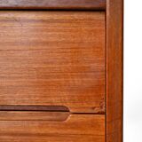 Teak sideboard with sliding door