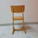 Chaise d'ecole vintage Casala