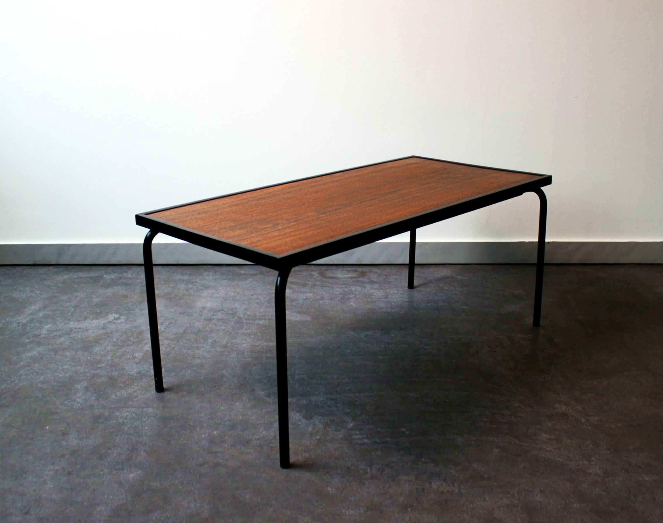 Modernist coffee table by Meurop, 1970.