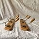 Pair of vintage wall coat racks - 3 hooks