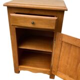 Oak storage cabinet