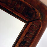 Botanical animal pattern tiled stool