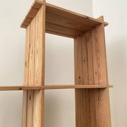 80's pine bookshelf