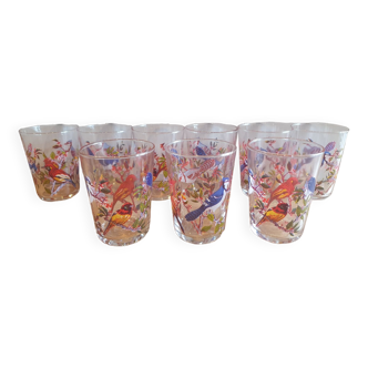 Vintage bird glasses