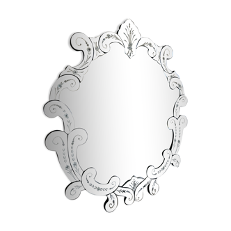 Venetian glass mirror