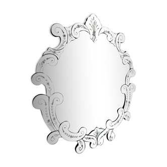 Miroir en verre vénitien