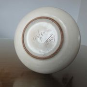 Italy vase in ceramic floral motif 60s
