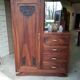 Armoire parisienne asymétrique vintage