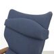 Rock Royal Armchair with Footstool by Sven Ivar Dysthe