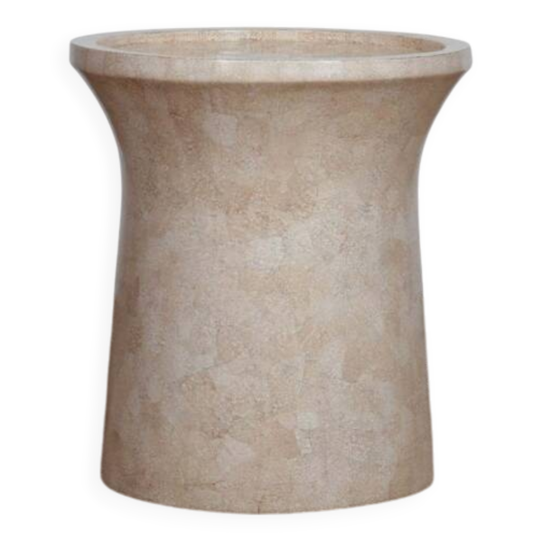 Table d'appoint en coquille d'œuf, travail de la fin du XXe siècle