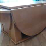 Table extensible avec ses 6 tabourets