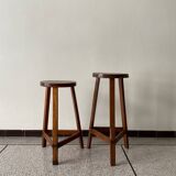 High stool, side table x2