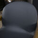Leather and beech armchair Vintage 1970