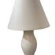 Paire de lampes en céramique blanches