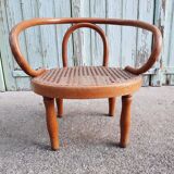 Petite chaise cannée