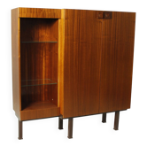 Armoire en acajou, années 1970