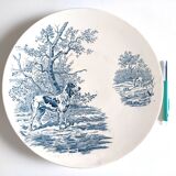 Plat de 32 cm Longchamp modèle Veneur