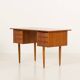 Small Danish mid century teak desk, 1960s