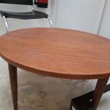Round Scandinavian coffee table