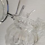 Art deco chandelier with 5 arms of light