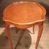 Side table in cherry wood, Louis XV style.