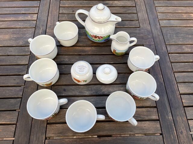 Service à thé Villeroy & Boch "naïf"