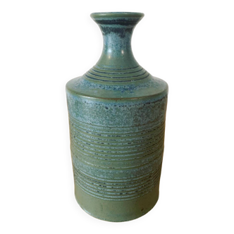 Vintage glazed stoneware vase