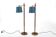 Pair of 1940s-50s Floorlamps by Lysberg, Hansen & Terp.