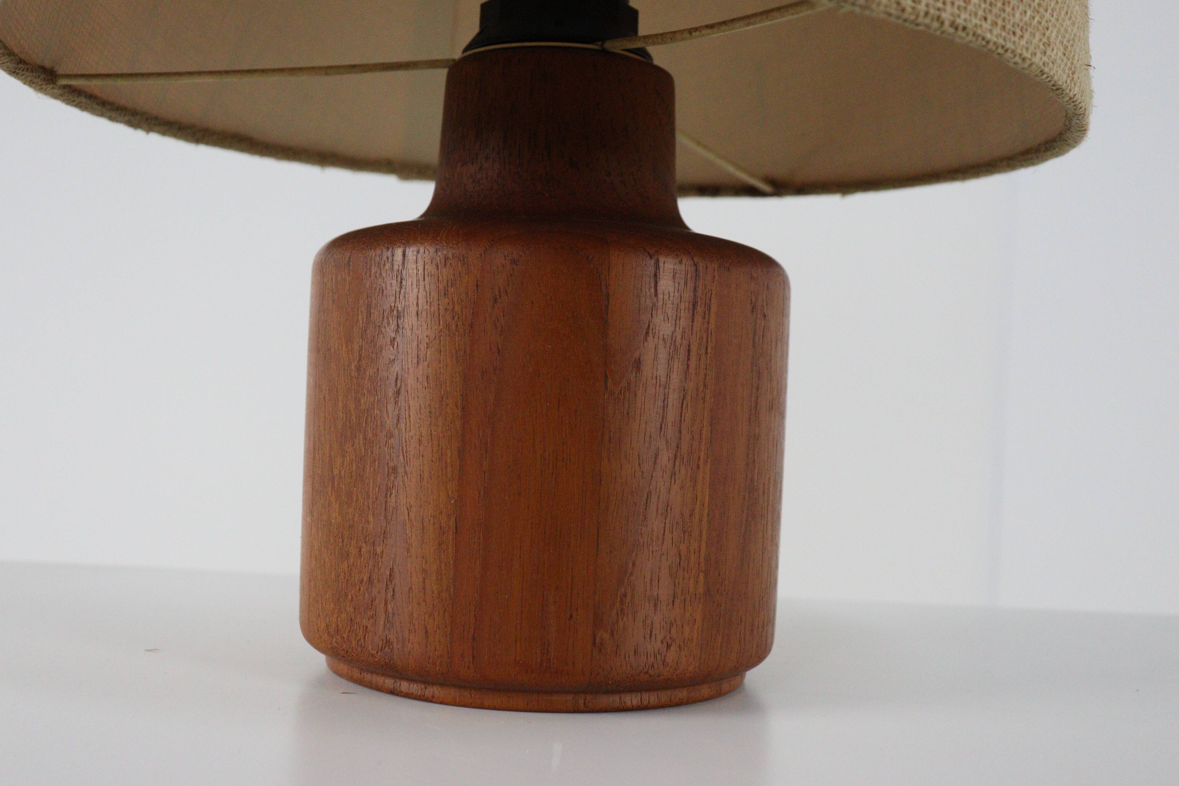 Bestform Freudenberg table lamp danish design teak