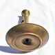 Antique brass candle holder