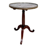 Pedestal Table In Mahogany Tripod, Louis XVI XVIII Eme Century