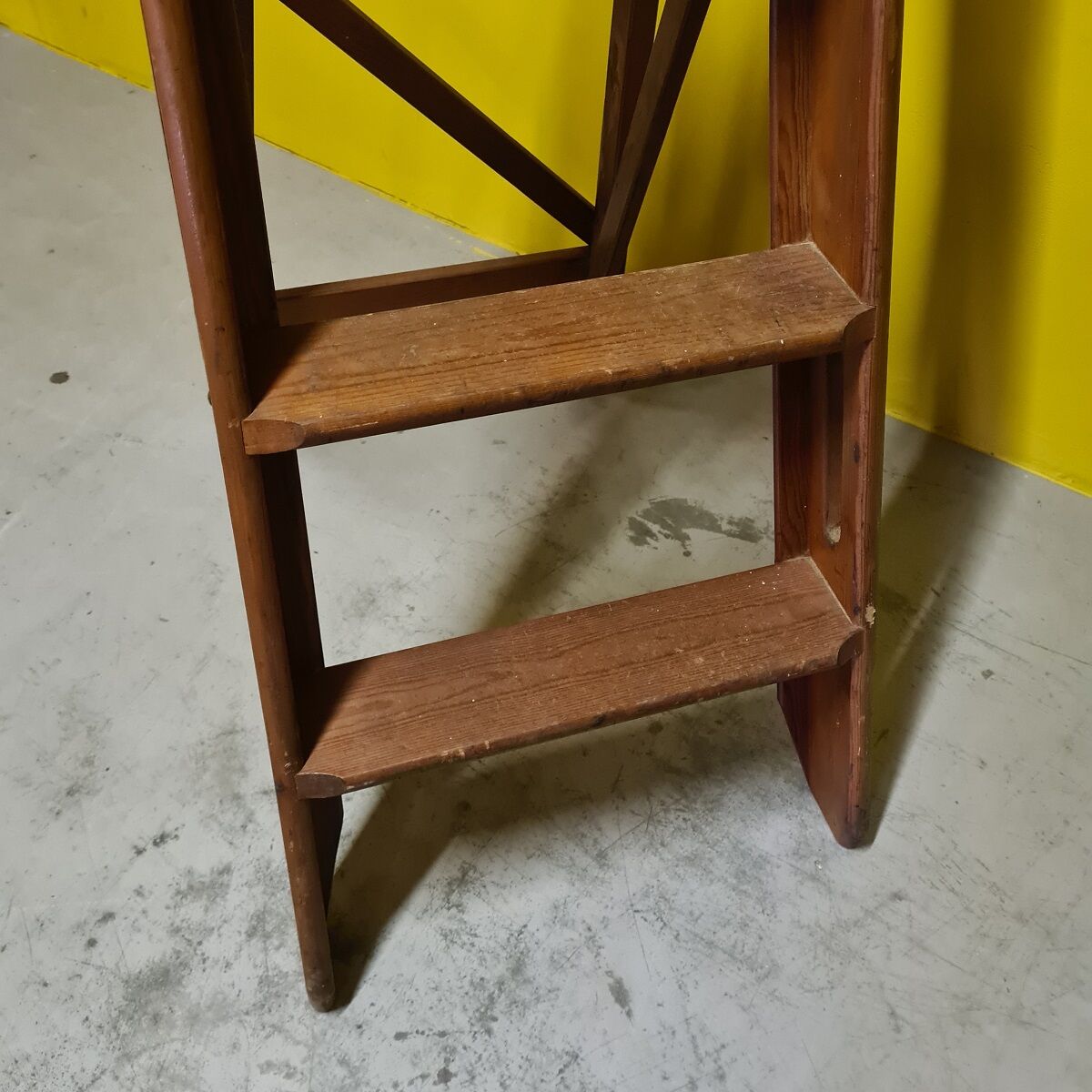 Stepladder by Hendrik A Van Waveren Amsterdam, 1940-50s