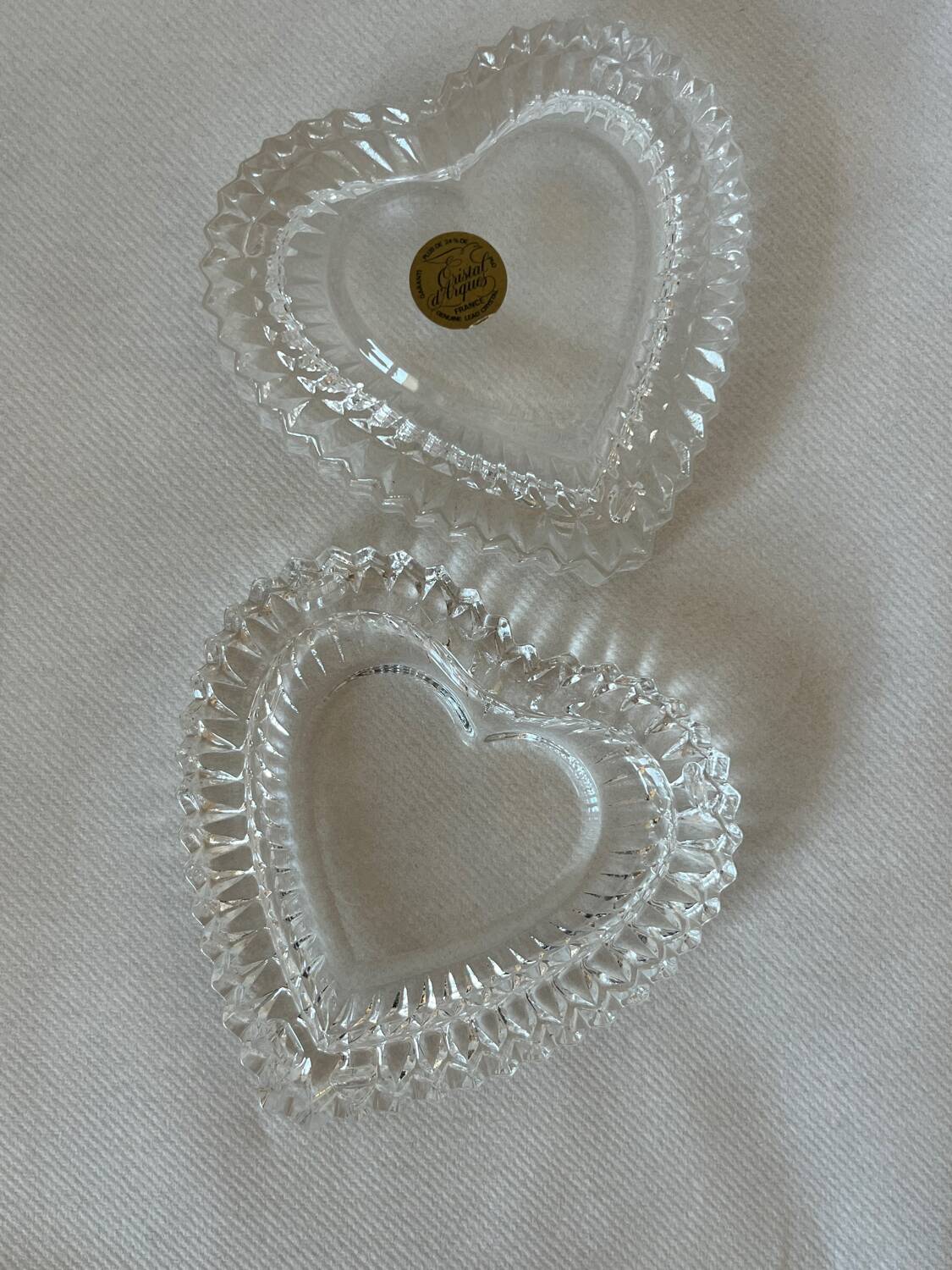 Arques crystal heart box