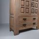 Cabinet vintage en chêne blanchi