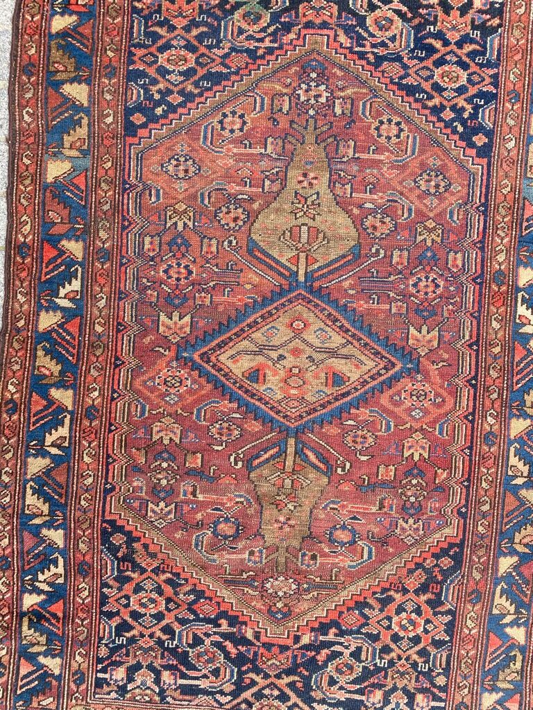 Old Persian carpet Malayer fine 120x190 cm