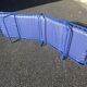 Pair of vintage lafuma sun loungers