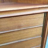 Vintage headboards and bedside tables