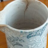 Porcelain pitcher Creil and Montereau