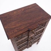 Narrow chest of drawers, France, ca. 1890.