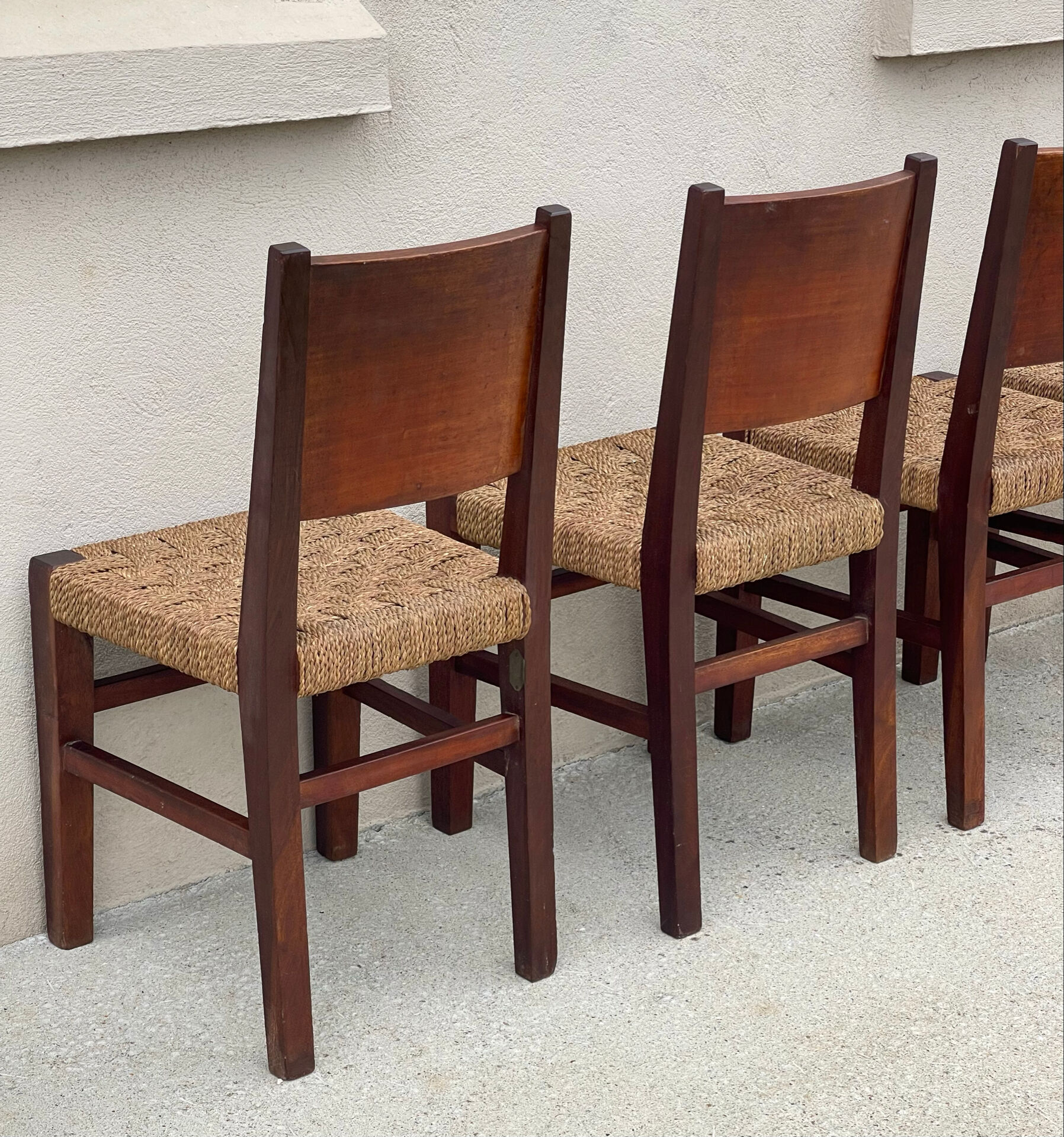 4 modernist chairs from the 1950s.