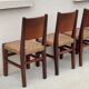4 modernist chairs from the 1950s.