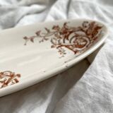 Oval ironstone dish "Joinville" KG Lunéville