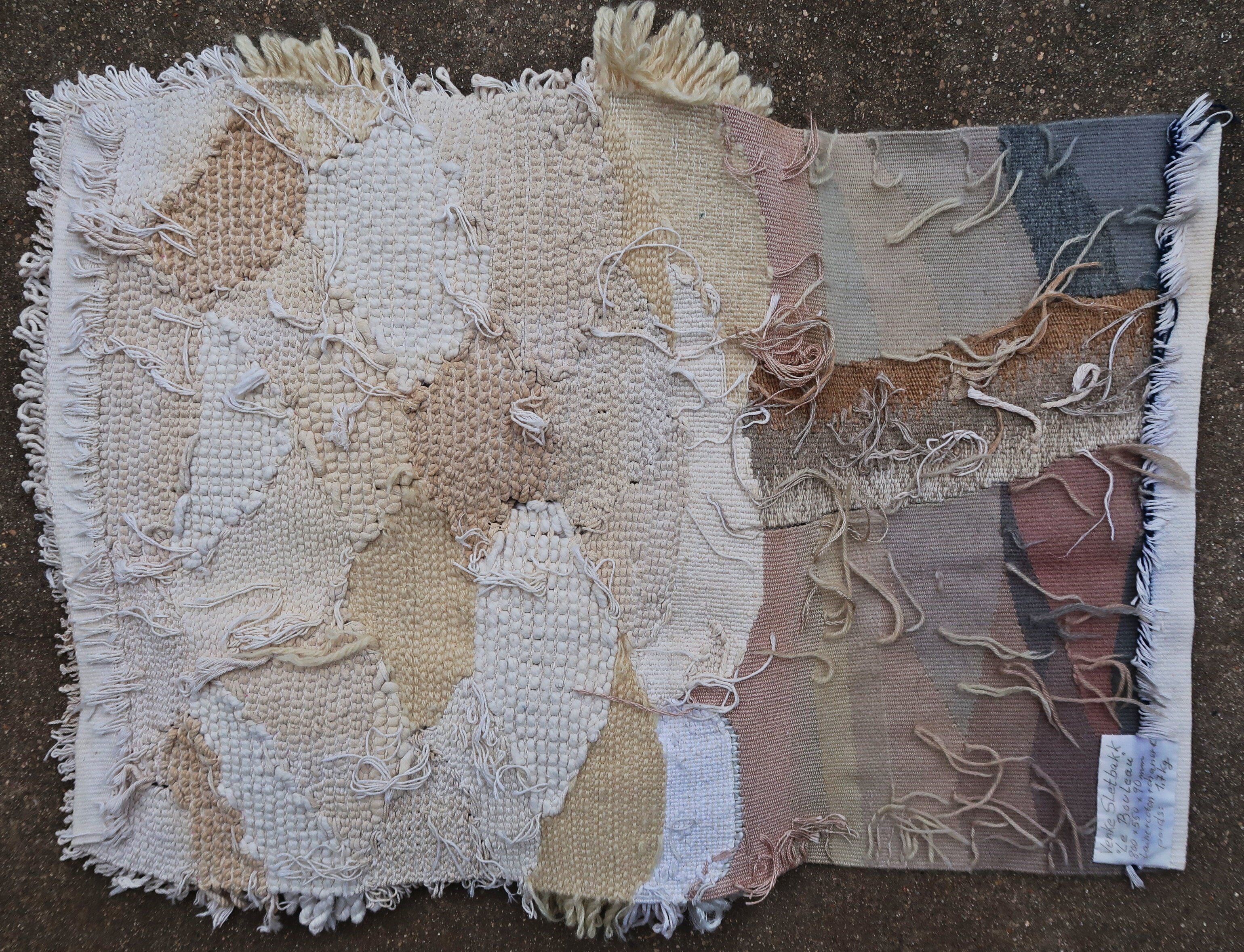 French tapestry Venke Sletbakk "Le Bouleau" 1970