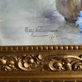 Watercolor 1905 and period frame