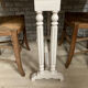 Folding shutter table