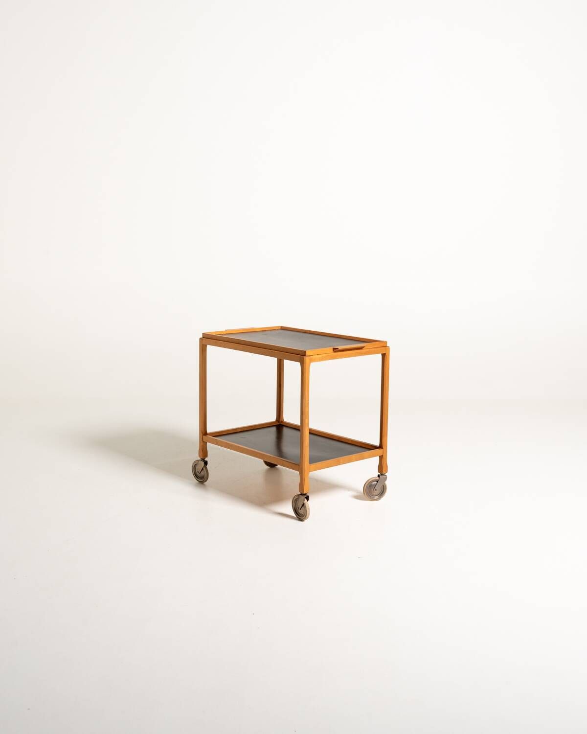 Scandinavian Serving Trolley with Removable Tray